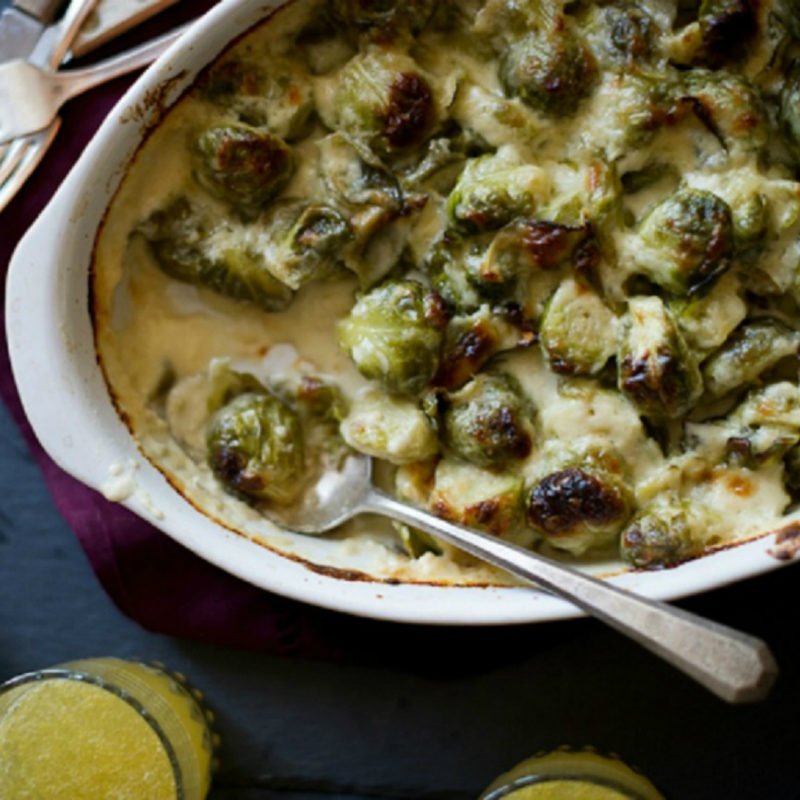 brussels sprouts with cheese