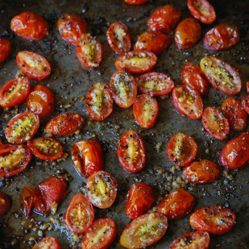 baked cherry tomatoes