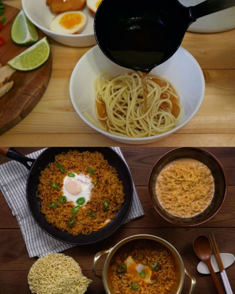 3 ramen recipes