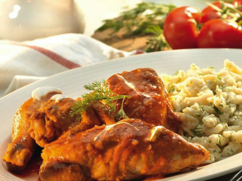 chicken paprikash