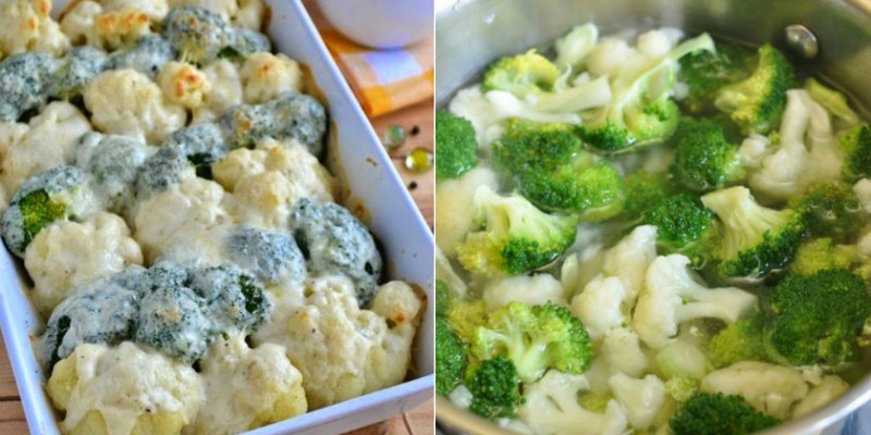 broccoli and cauliflower casserole