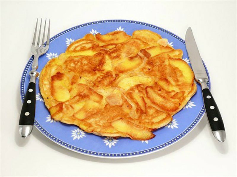 apple omelet