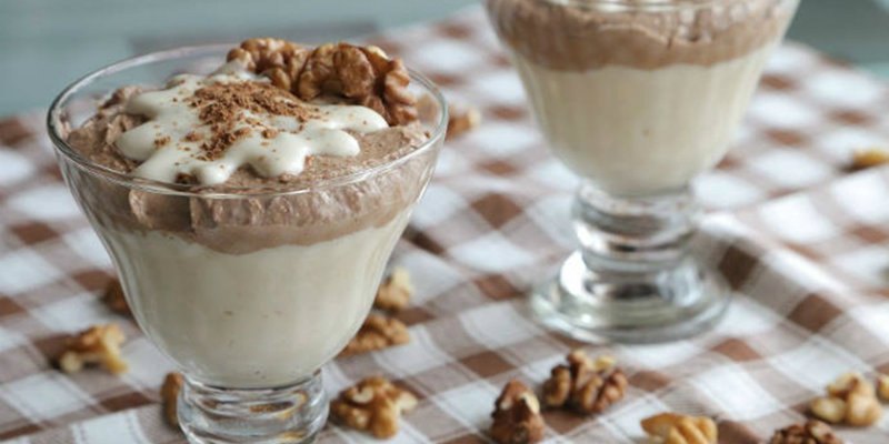 cottage cheese and banana mousse
