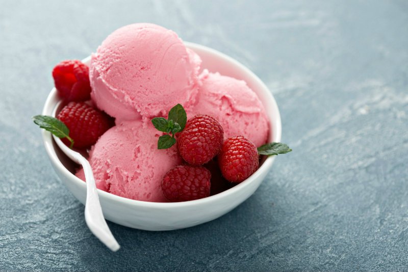 raspberry ice cream