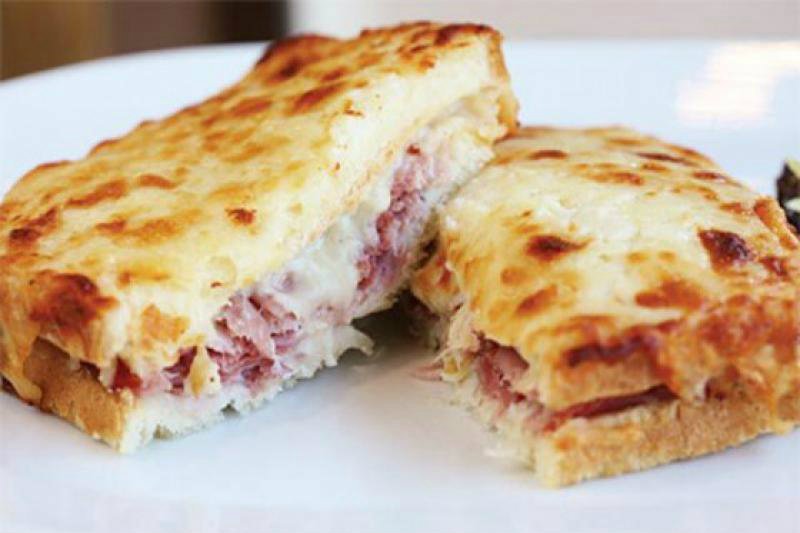 baked croque monsieur