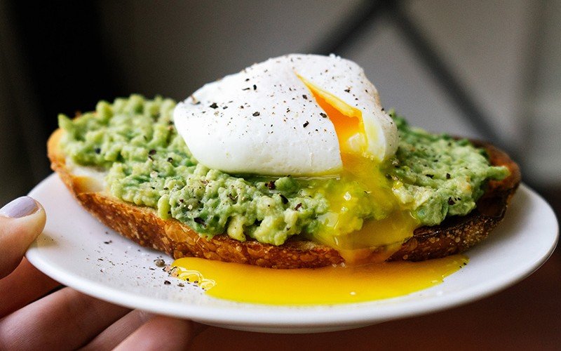 perfectly poached egg