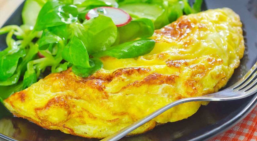 cheesy omelet