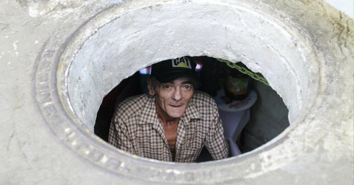 abandoned sewer