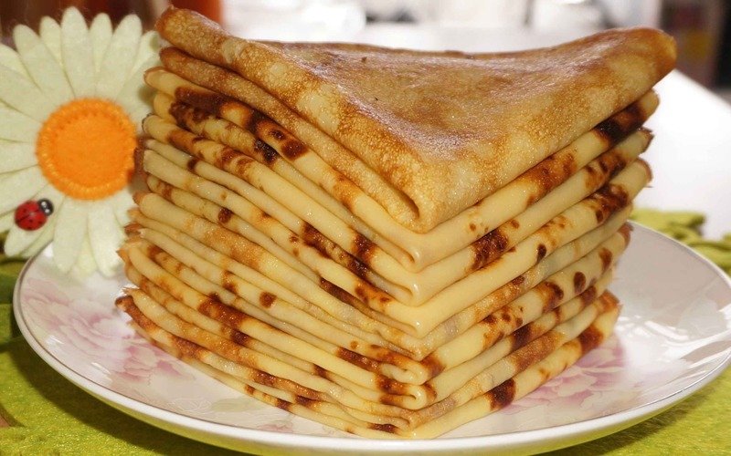 crepes using starch