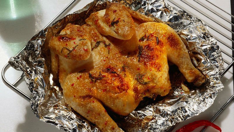 chicken in foil