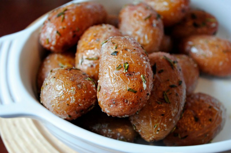 oven-baked potatoes