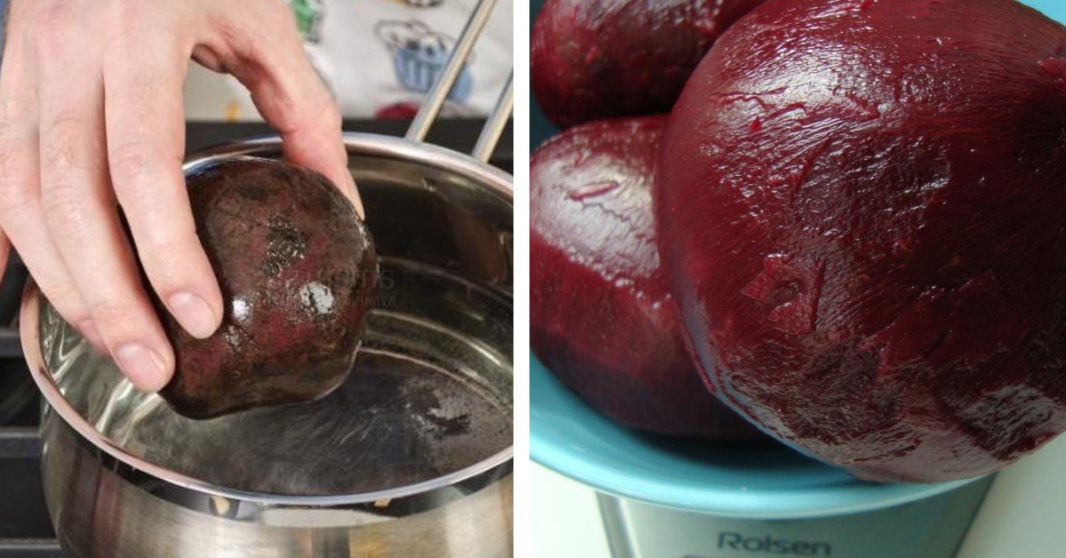 boiled beets