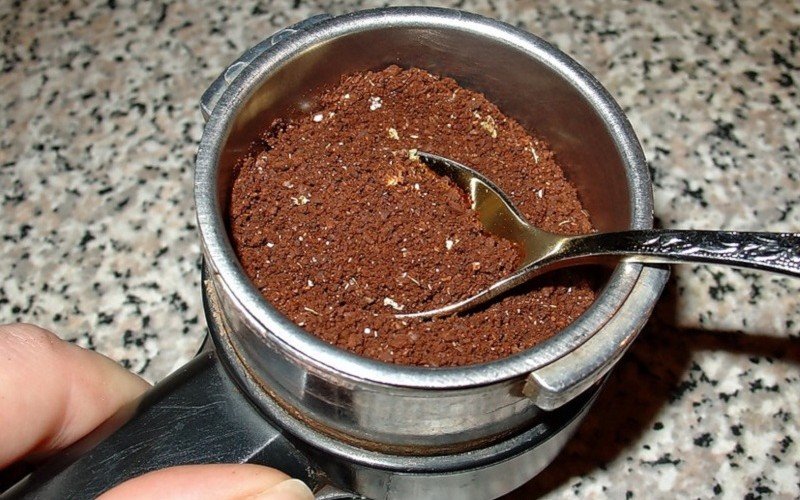 ground coffee
