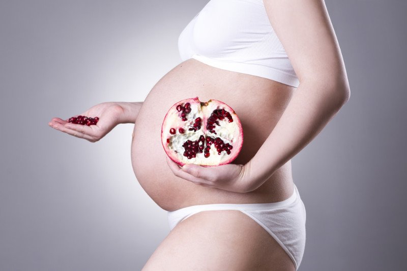 pomegranate seeds for pregnant women