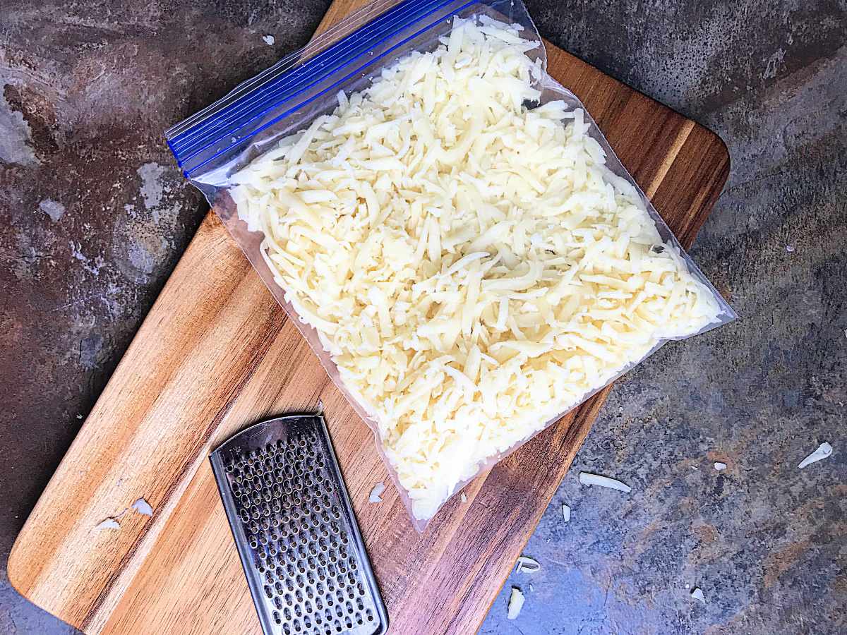 grated cheese