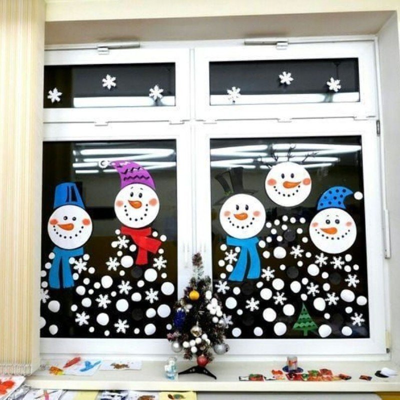 30 Ideas for Christmas Window Decorations – Cook It