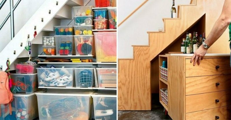 creative storage ideas for staircase