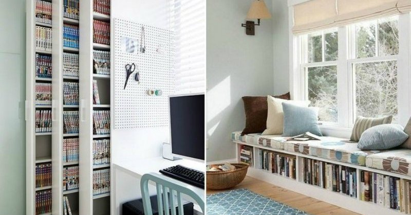 creative storage ideas for books