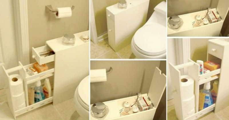 creative storage ideas for bathroom
