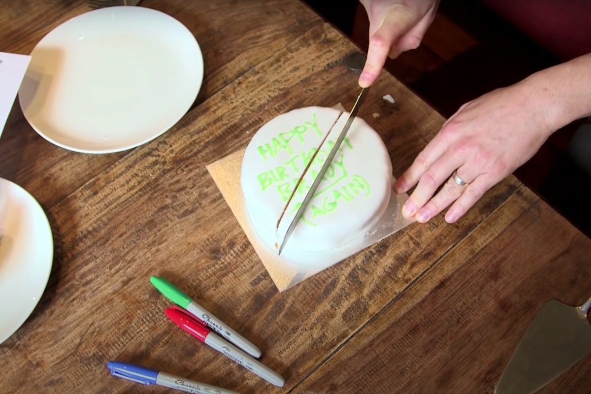 Как можно красиво разрезать торт