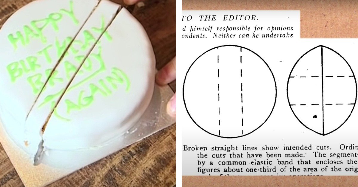 cut a round cake