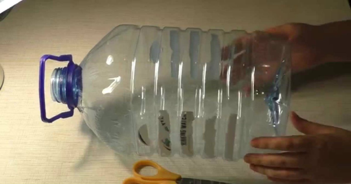 diy trash bin