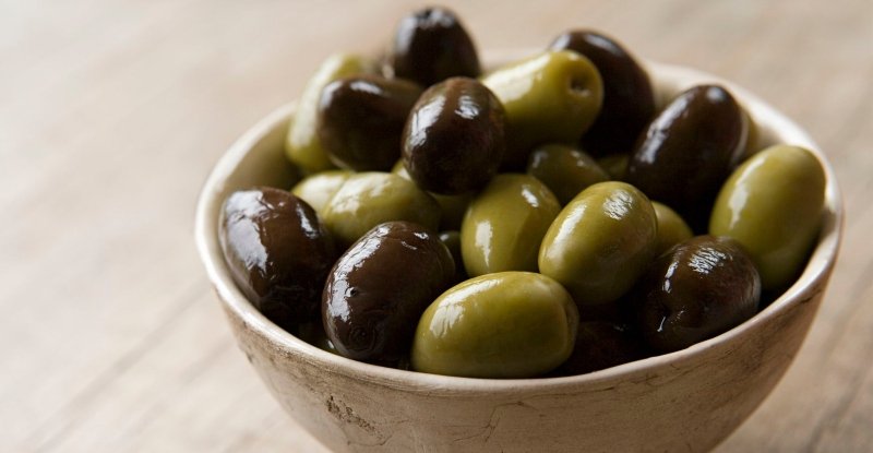 bowl of olives