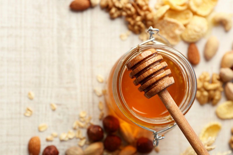 honey with nuts