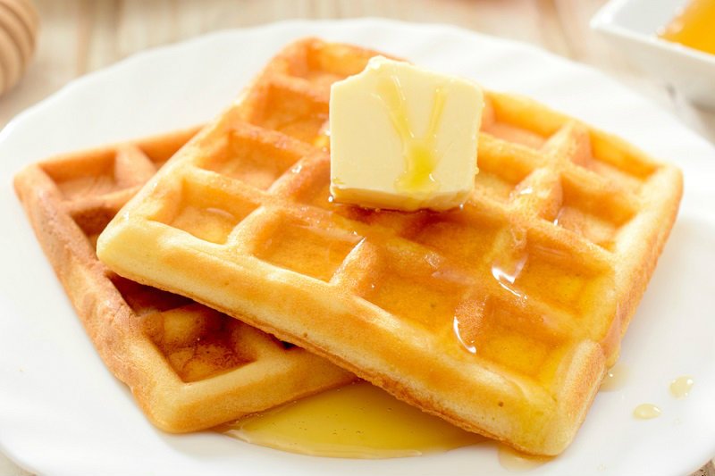 honey butter waffles