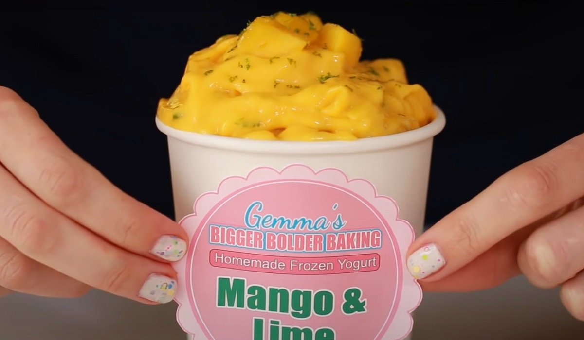 mango frozen yogurt