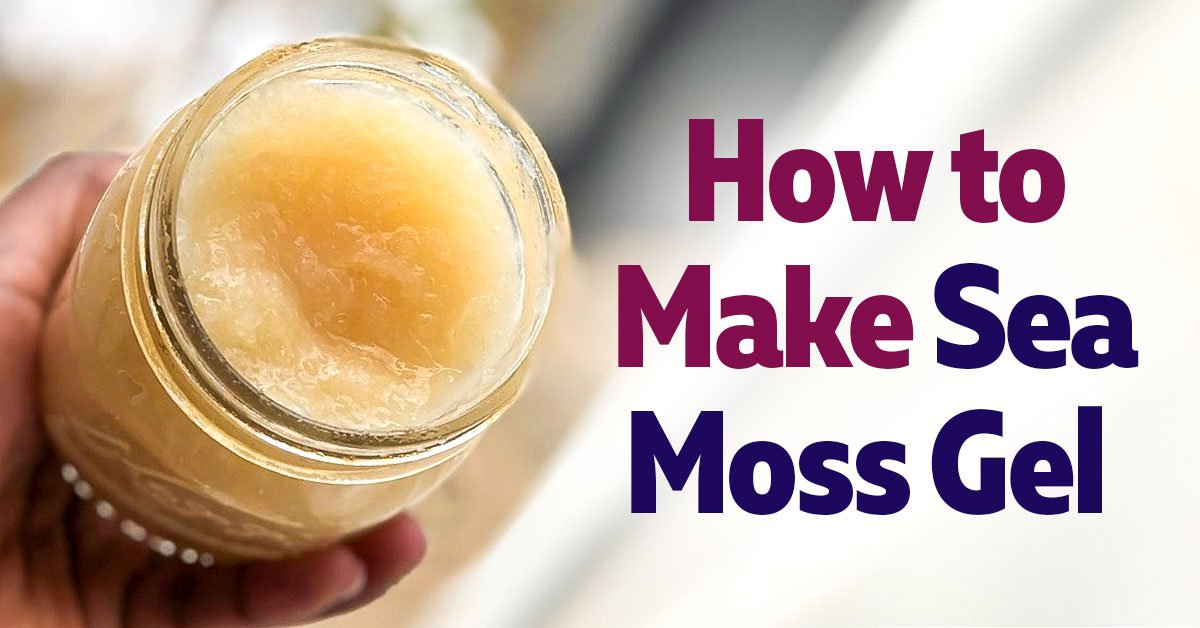 How to Make Sea Moss Gel Yourself at Home Cook It