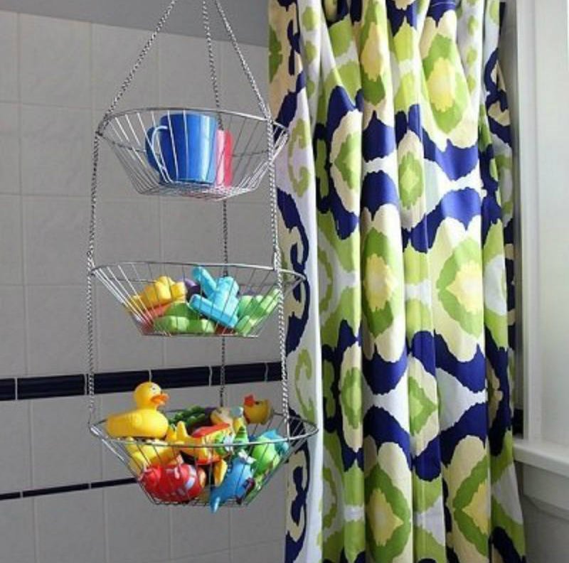 bathroom toys storage