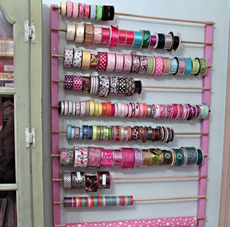 ribbon storage