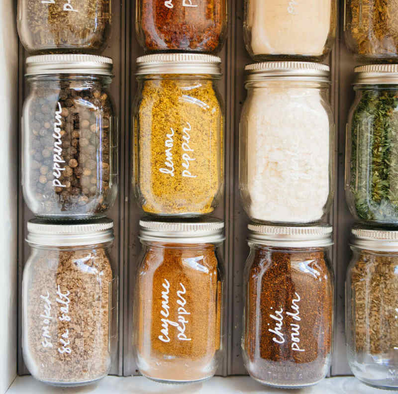 spices storage