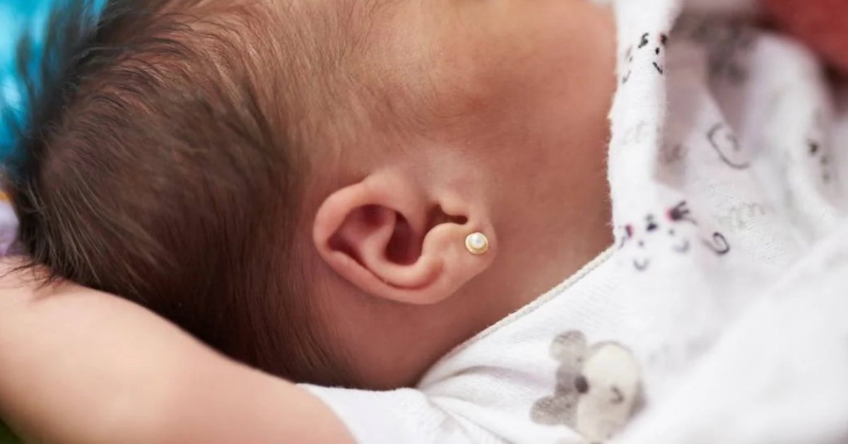 kids ears pierced