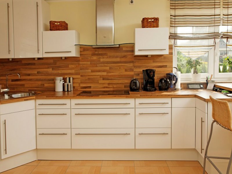 wood backsplash ideas