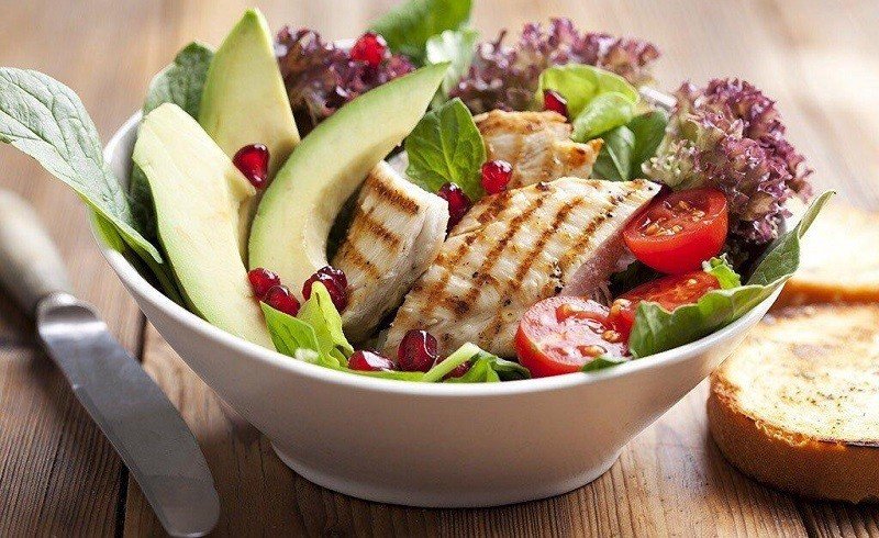 protein-packed salad