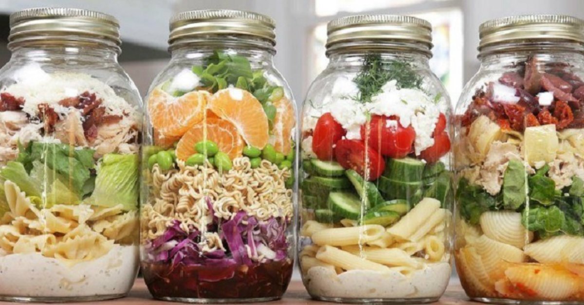 mason jar salad