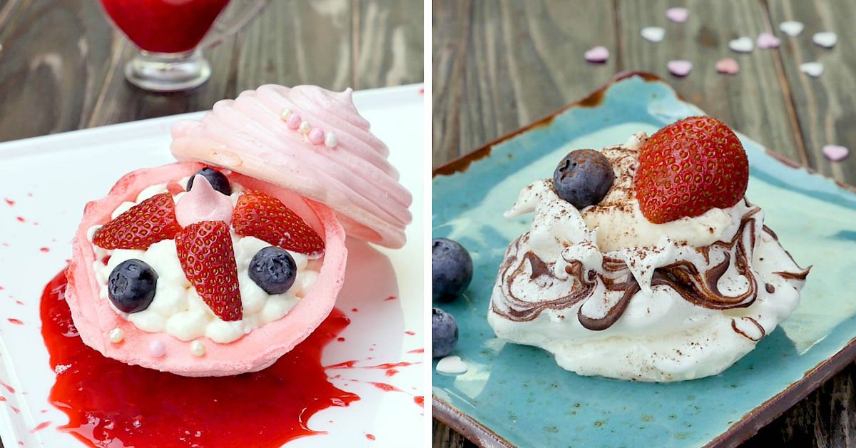 pavlova desserts