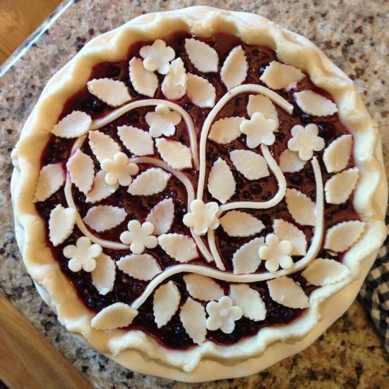 decorative pie crust