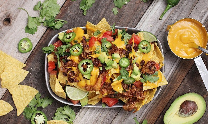 jackfruit nachos