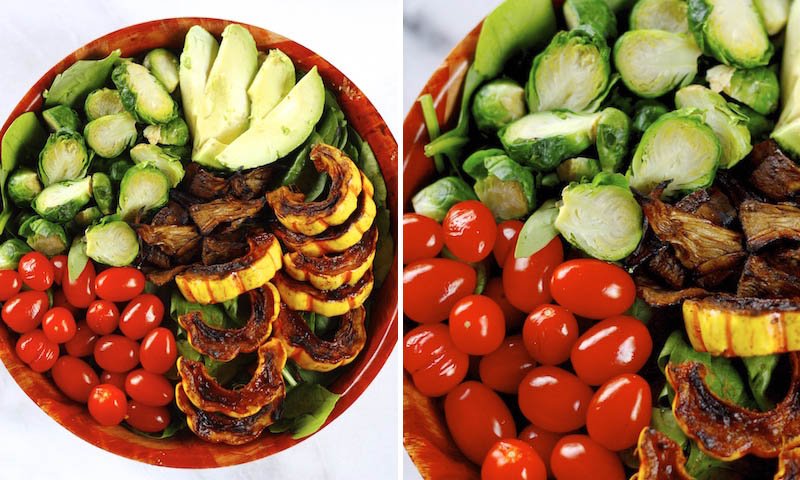 salad with jackfruit