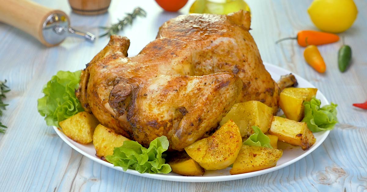 oven-roasted chicken