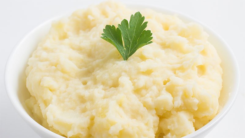 mashed potatoes