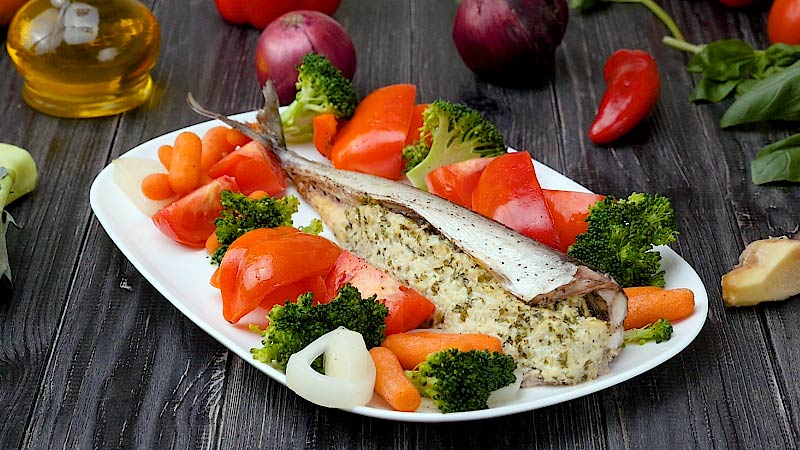 roasted mackerel