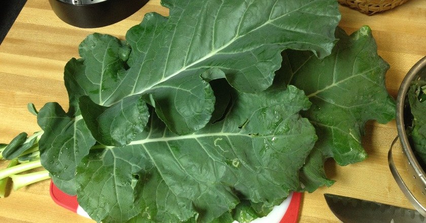 broccoli leaves