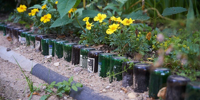 how to upcycle glass bottles