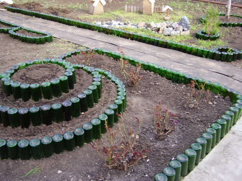 upcycle glass liquor bottles