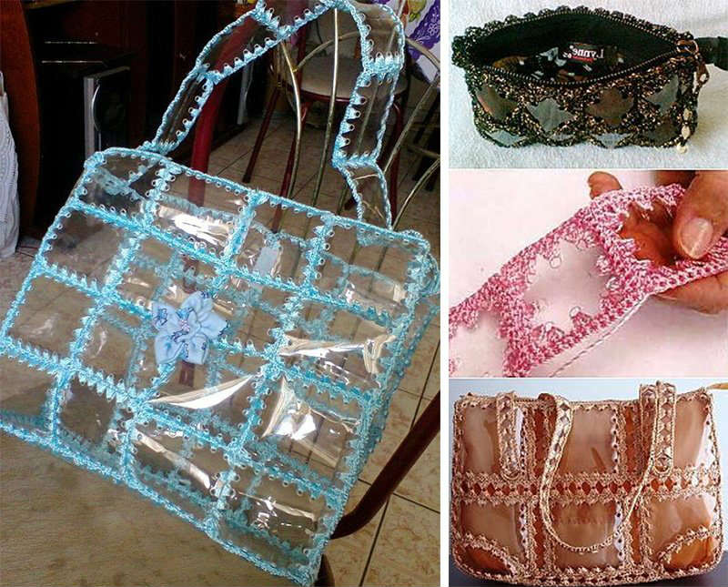 transparent bag DIY
