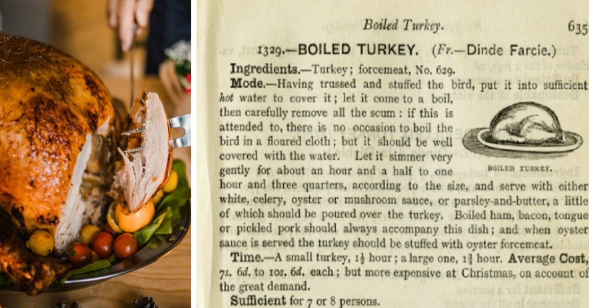 4 Intriguing Ways To Cook Turkey Recipes From The 1800s Cook It